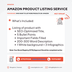 Amazon Product Listing Service