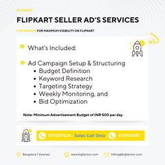Flipkart Seller Advertisement Services