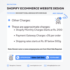 Shopify Ecommerce Website Design