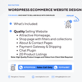 Wordpress Ecommerce Website Design