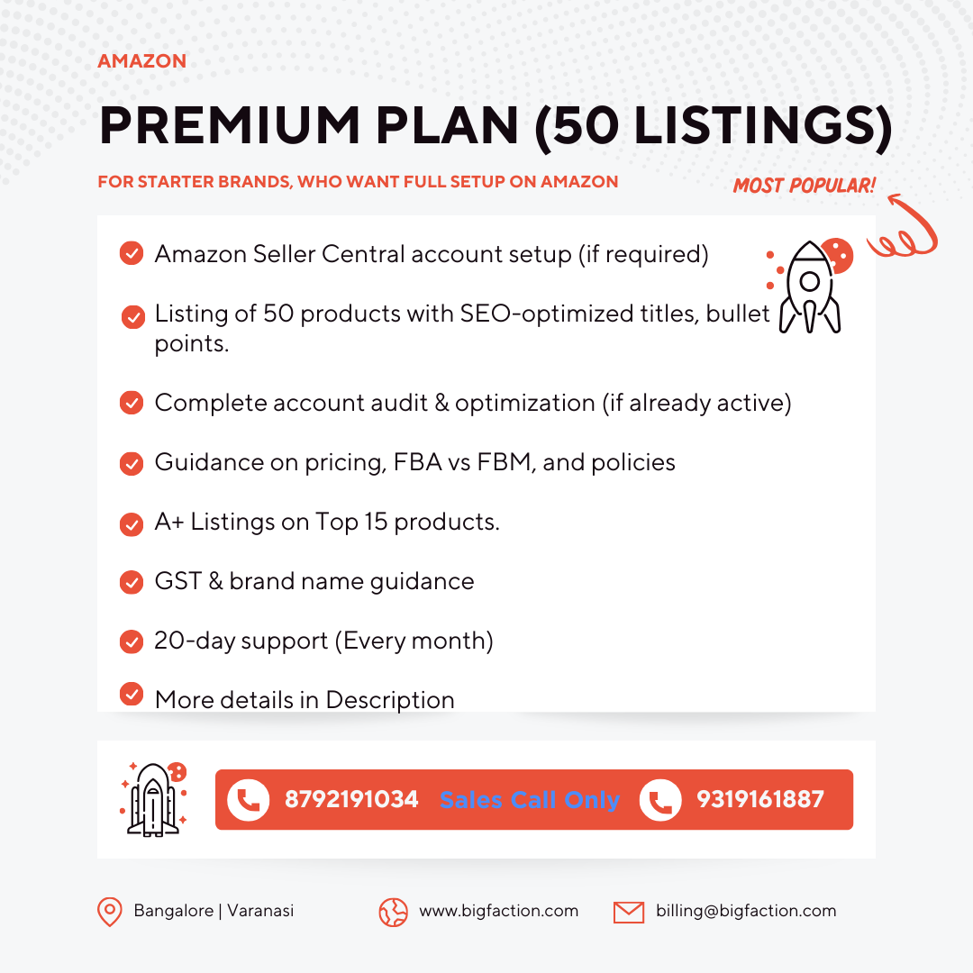 Amazon Premium Seller Services