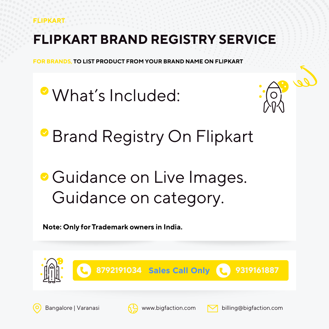 Flipkart Brand Registry Services